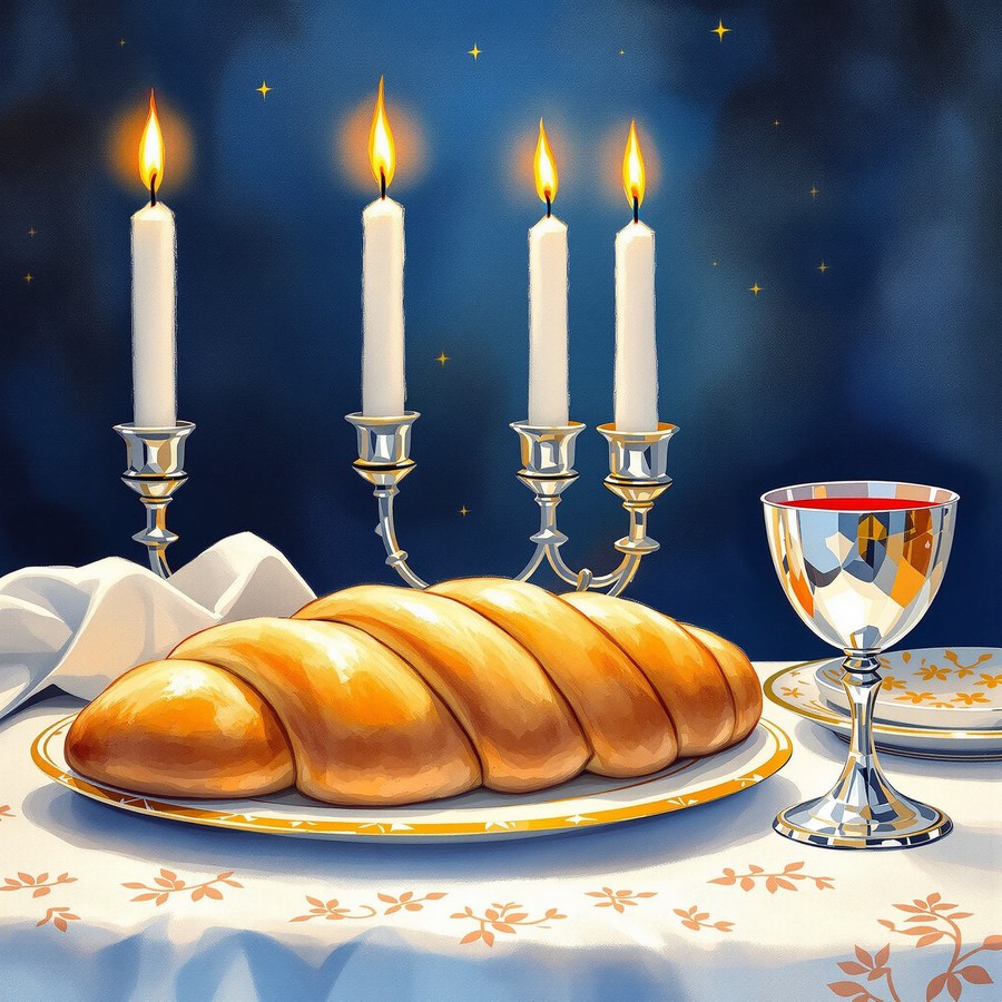 Shabbat table